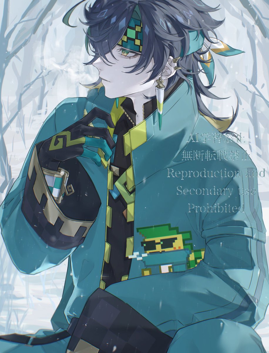 guru789gr's tweet image. #GenshinImpact #Genshin 
#Kinich #キィニチ
At Dragonspine.