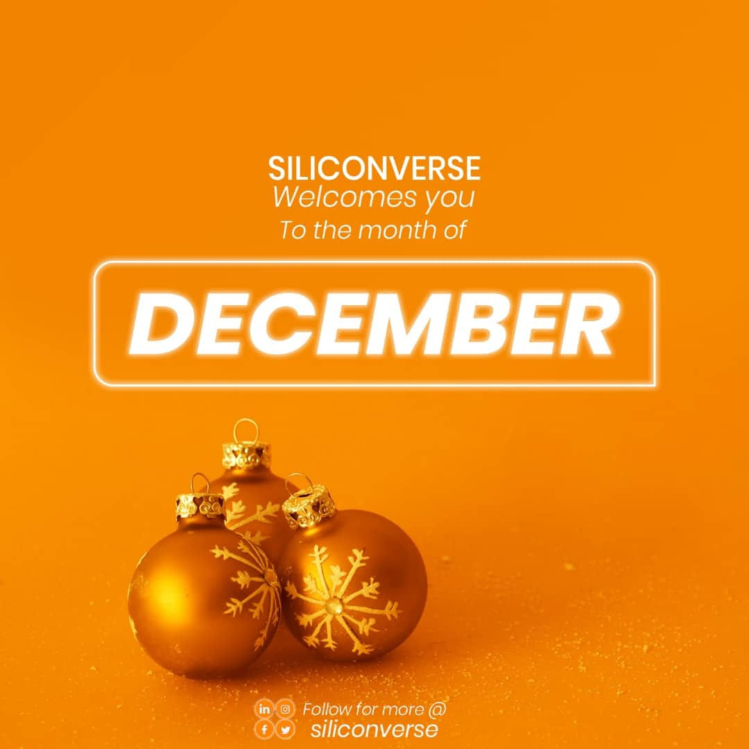 siliconverse's tweet photo. Hello December! đâ¨
The season of joy, gratitude, and celebrations is here!
SILICONVERSE welcomes you to the last chapter of 2024.
#HappyNewMonth #Lagos #Barca #North #Saka #BRICS #Arsenal #Burna #DearDecember
Read more đ https://t.co/cBiPmOnHIt