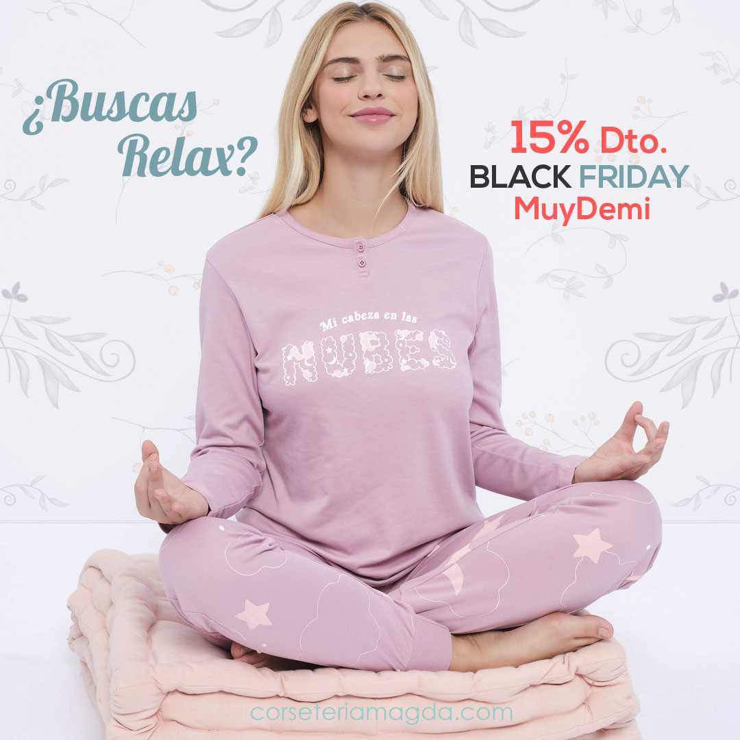corseteriamagda's tweet photo. ✨ Relájate con estilo ✨
Después de un largo día, mereces comodidad y un toque de dulzura 💕 con nuestro pijama Nubes.
Promoción Black Friday. (Hasta 02/12/2024).
15% de Dto. en toda la colección MuyDemi. (No aplicable en Productos en oferta)
🔗https://t.co/xidMkWyMHx https://t.co/EqLUNHf3Hs