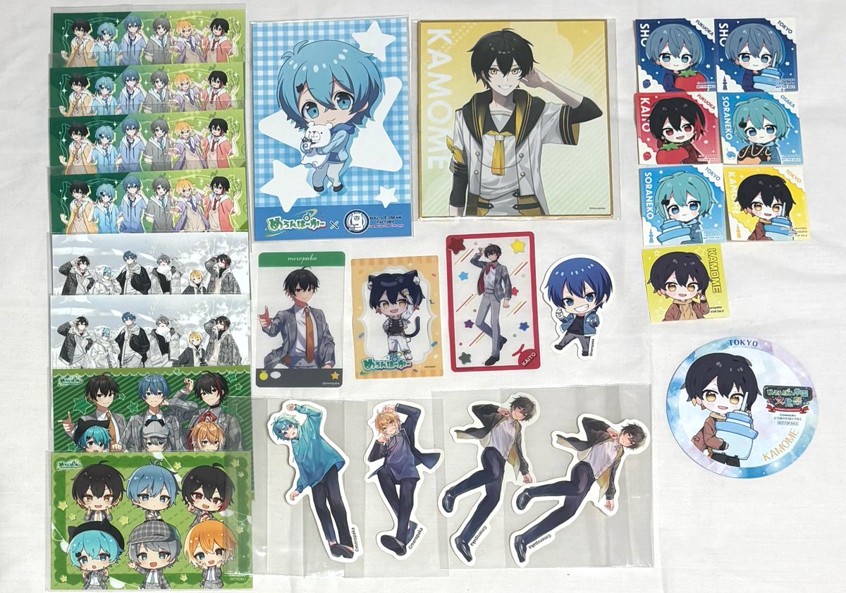 [求]現金書留＞メルカリ＞PayPay
[譲]画像のもの

○郵送・都内手渡し

💘→複製サイン入り

※条件の良い方優先
お気軽にお声かけください🙇🏻‍♀️

 #めろぱかグッズ買取 
 #めろぱかグッズ交換