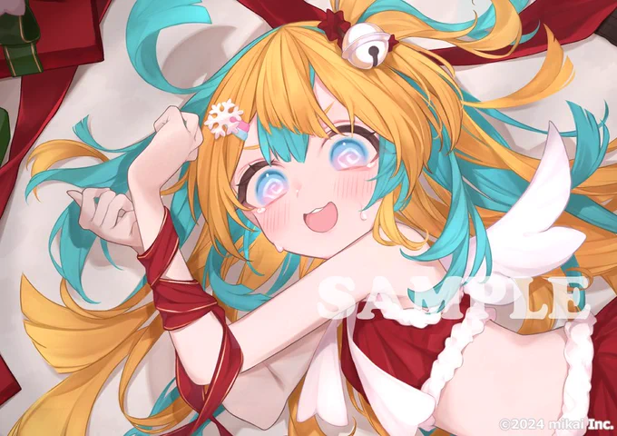 mikai所属、天川はのさん()のメンバーシップ限定イラストを今月も担当させていただきました!けっこう攻めてます!! 