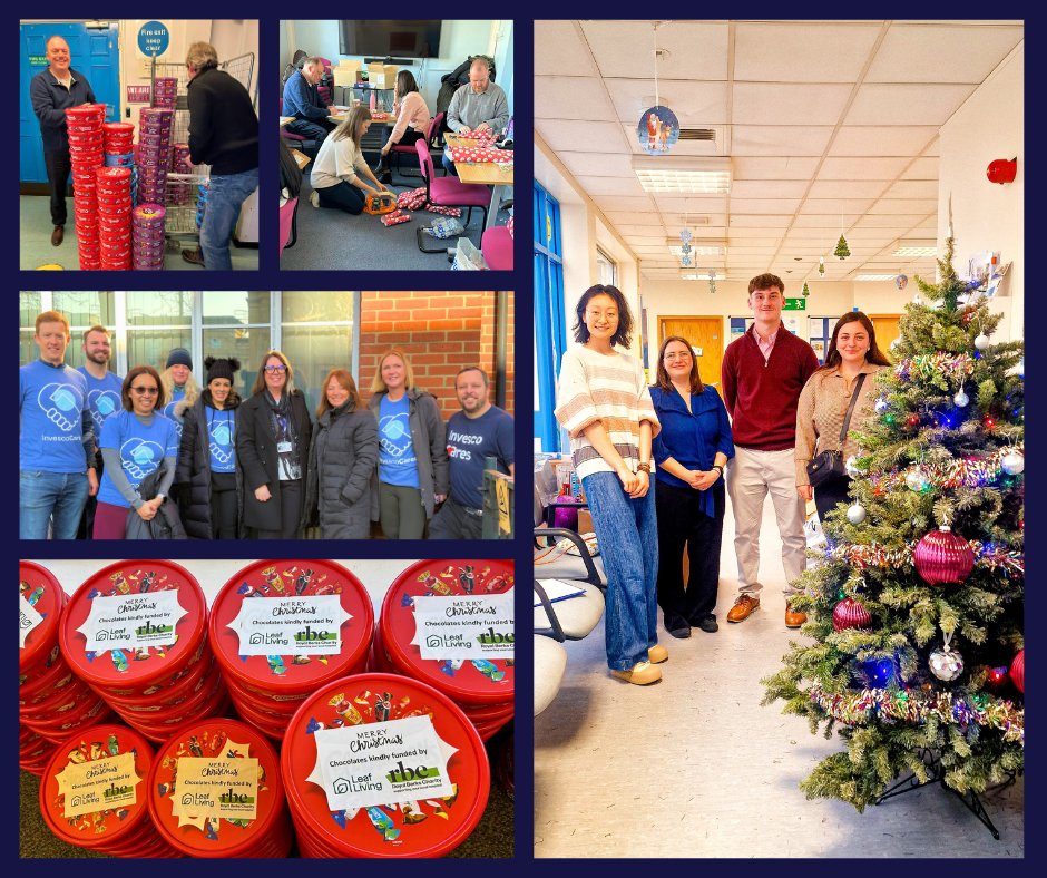 RoyalBerksChar's tweet photo. 🎄✨ Happy 1st Day of Advent! ✨🎄

A huge thank you to @InvescoEMEA, @RidgeLLP, @AWE_plc, and Leaf Living for your amazing support! Your generosity is spreading festive cheer to our patients and staff this Christmas. 💙
#raisingfunds #improvinghealth #enhancinglives https://t.co/vqAuZAXyEf