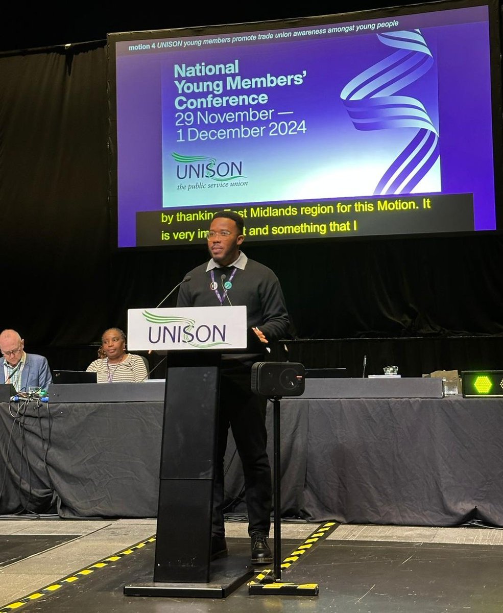 UnisonYoung's tweet image. Shout out to @UNISONEastern members who have spoke in favour of motions this weekend. Kelvin and Jasper standing against public service cuts and Johnpaul on promoting trade unions to young people #uymc24