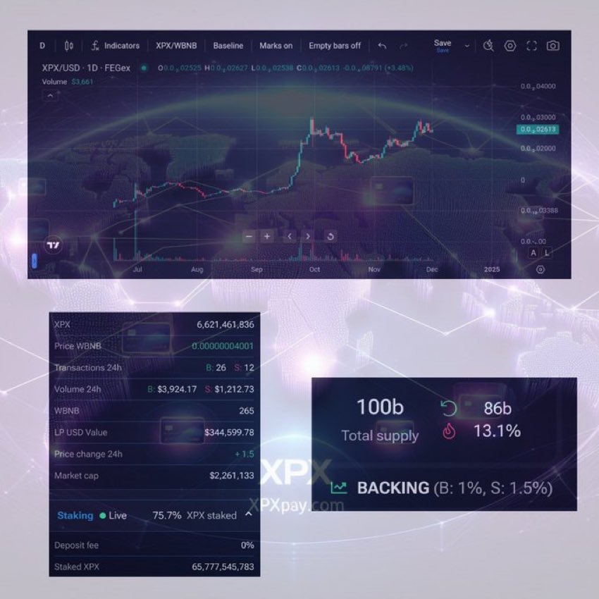 XPXtoken's tweet image. Need I say really more that the numbers are not saying ‼️

$XPX marks the spot… 

Also join our daily live streams with the Dev @RicoMoneybags