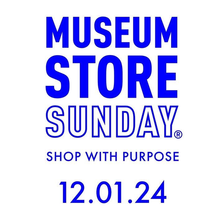 Today is the day! Celebrate #MuseumStoreSunday with us. 🛍️💚 

- Today only, spend $20 or more in the shop to receive a FREE bonus item
- Be one of the first 20 people to spend $20 or more in the shop to receive a FREE water bottle or tote bag
- Enjoy FREE shipping through Dec. 3