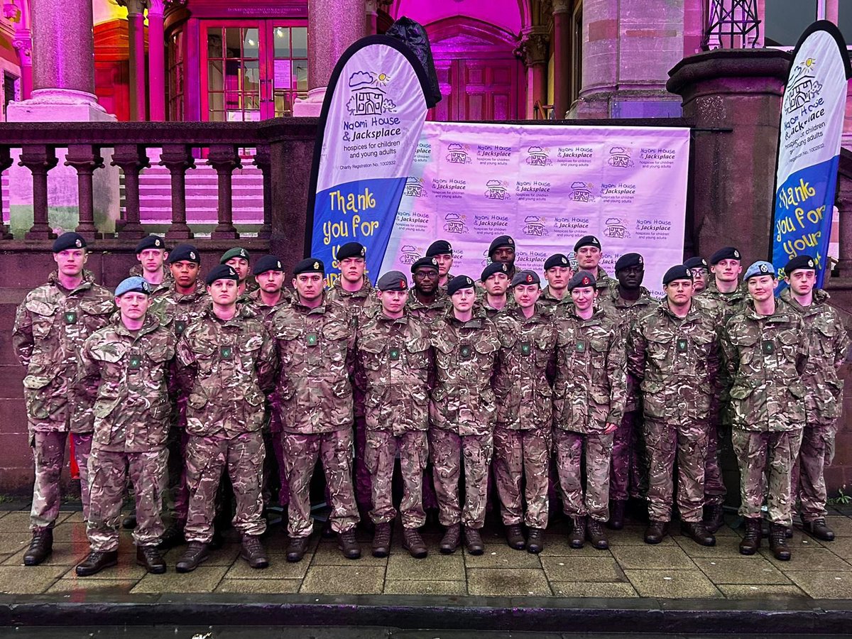 This morning Anzio Company supported the <a href="/naomiandjack/">Naomi House & Jacksplace</a> annual Santa Run. Lead by Cpl Cocker &amp; Cpl Fitzgerald, 25 of our recruits helped with setting up and marshalling.

Thank you to the amazing volunteers for encompassing the  Christmas spirit.