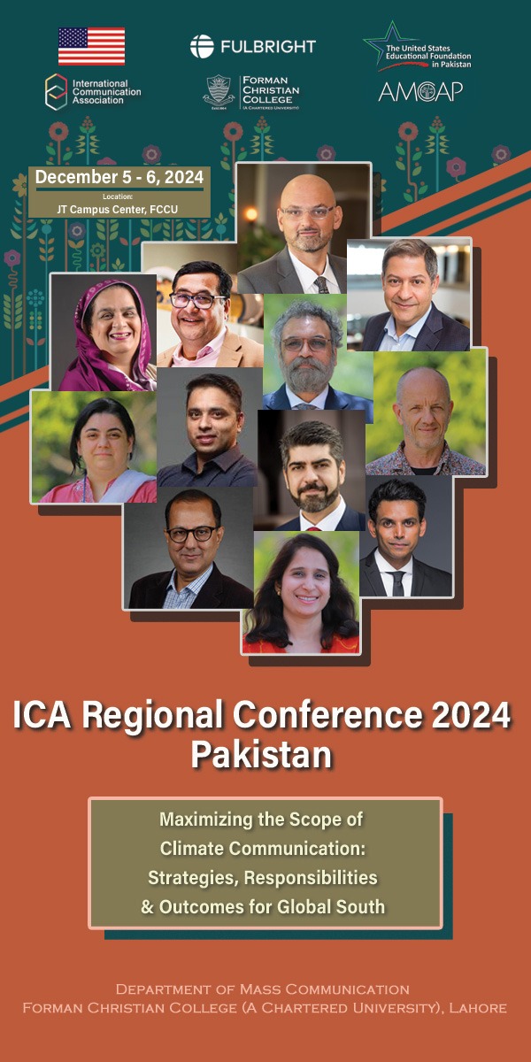 Waqas Ejaz, PhD📊 (@waqasejazch) on Twitter photo Pleased to be delivering the keynote at the inaugural Regional ICA Conference on Climate Change Communication, hosted by @fccollege, drawing on <a href="/risj_oxford/">Reuters Institute</a> work.
A unique privilege to address an audience that includes those I have learned, and still learn, from. Pleased to be delivering the keynote at the inaugural Regional ICA Conference on Climate Change Communication, hosted by @fccollege, drawing on <a href="/risj_oxford/">Reuters Institute</a> work.
A unique privilege to address an audience that includes those I have learned, and still learn, from.