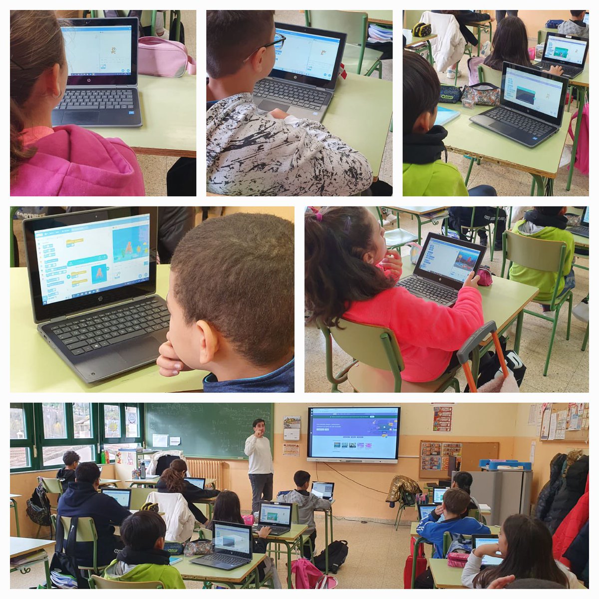 🩵ESCUELA 4.0🩵

Las últimas semanas hemos recibido en diferentes clases del cole a los mentores tecnológicos de <a href="/CDE_Segovia/">@CDE_Segovia</a> dentro del programa "Escuela 4.0" 

Hemos trabajado pensamiento computacional, robótica y programación.

💙Emociónate en Martín Chico💙

#aprenderhaciendo