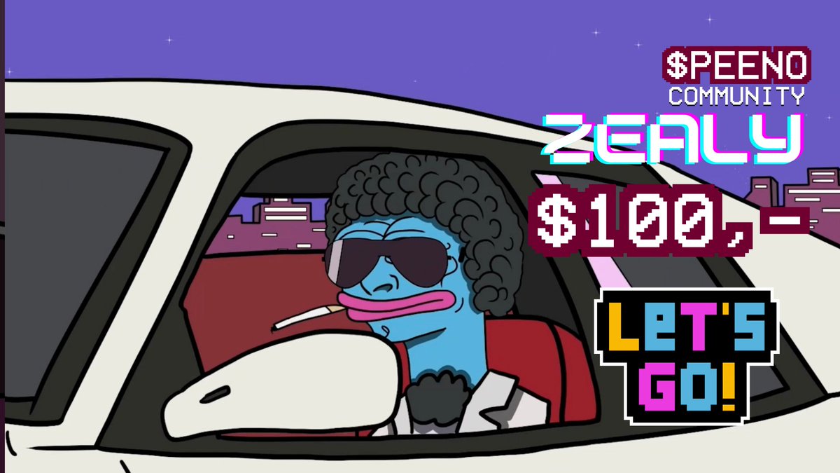 Spread the $PEENO love and win $100 in Peeno tokens! 
zealy.io/cw/peeno/quest…

Complete the steps:

1. Like, comment and repost this tweet
2. follow us on X
3. Complete all the Zealy steps

We will pick 3 winners next week!

Happy questing!