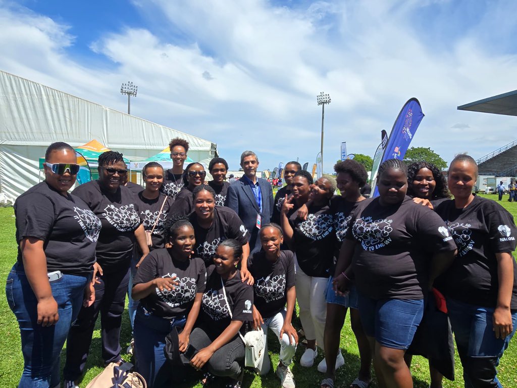 NACOSA’s executive director <a href="/motalamohamed/">Mohamed Motala</a> joins <a href="/PEPFAR/">PEPFAR</a> #DREAMS Ambassadors and implementing partners <a href="/Masimanyane/">Masimanyane WRI</a> &amp; <a href="/ChildlineEC/">ChildlineEasternCape</a> for #WorldAIDSDay events in the Eastern Cape.