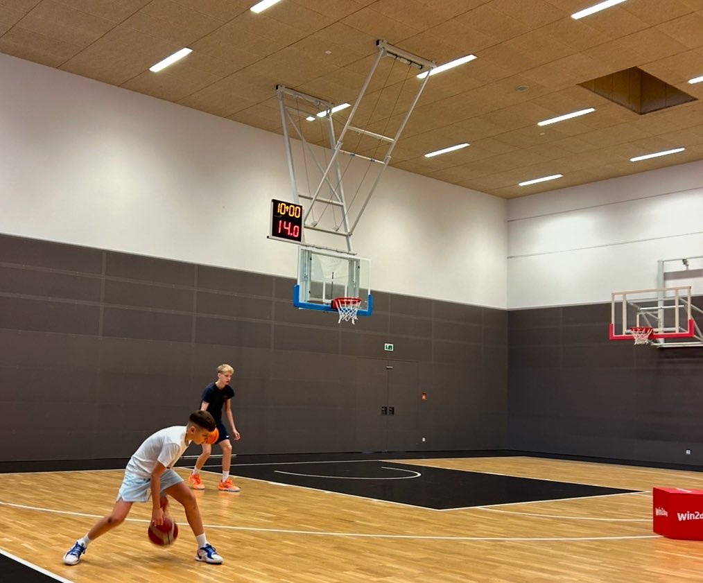 Nice Workout at BC Wels in Austria 🇦🇹 great to workout U14 Talents 👊🏀🔝