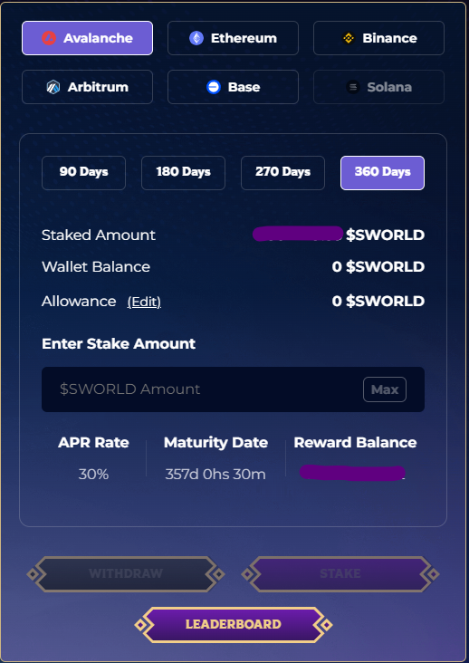 Here’s why I’m all in $SWORLD &amp; Staked for a Year

<a href="/SeedworldMeta/">Seedworld</a> isn’t just a project; it’s a revolution in digital existence, and I’ve risked my life savings on $SWORLD, staking it for one full year. This isn’t just about tokens or a metaverse—it’s about a paradigm shift in how