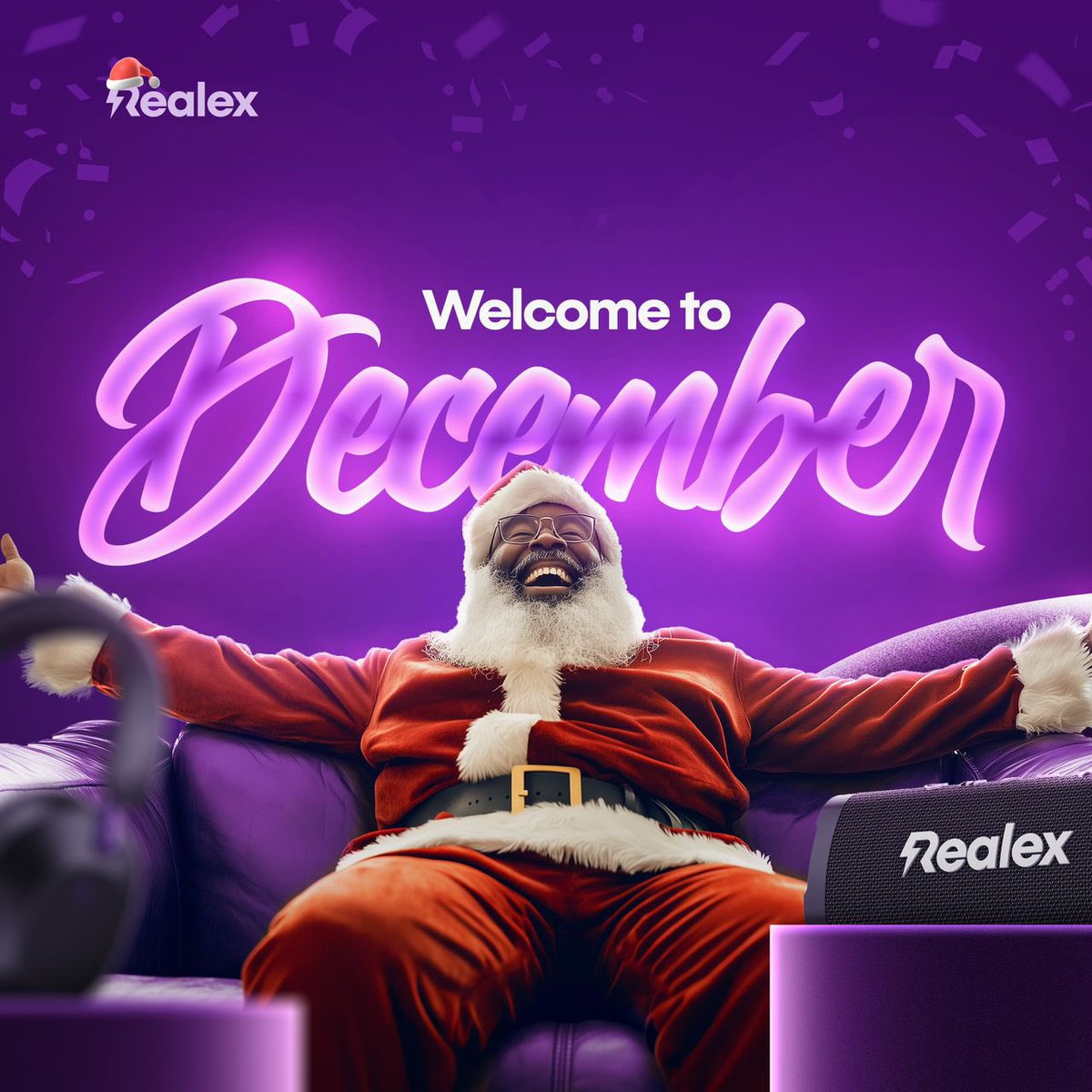 Realex_global's tweet photo. It’s December!!!  Santa 🎅 is here with a lot of Realex products.
Remember to gift your loved ones a Realex product this December 🎁🎁. https://t.co/Ws2fQ5obMY