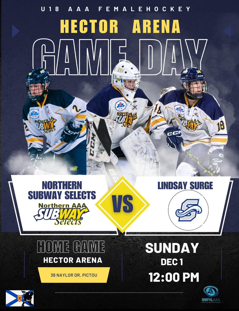 Game day! Selects host Lindsey Surge at home today at 12pm.