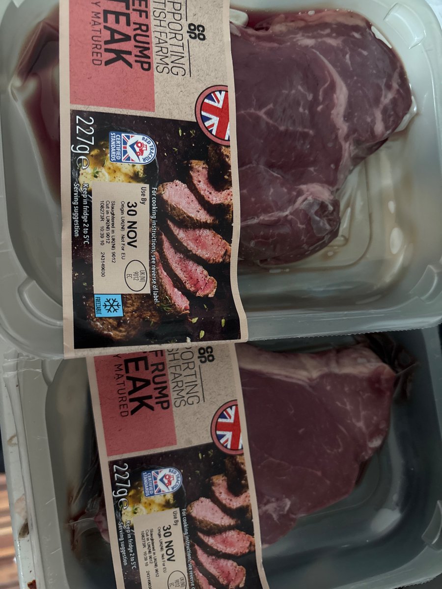 _DavidCrompton's tweet photo. @coopuk I am extremely dissatisfied with the fact I’ve just ordered 2 steaks on uber eats for them both to be past their use by date! It’s a legal offence to sell products past their use by date, as I’m sure you are aware. https://t.co/hNxQe3rLdX