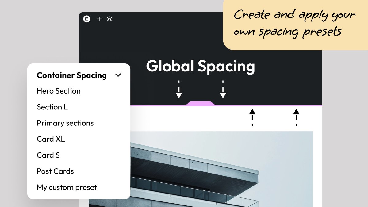 analogwp's tweet image. 🔥 Manage global spacing in #Elementor 

Tired of copying/pasting styles between containers just to maintain consistent spacing in your layouts?  

Manage spacing easily across your entire website, with Style Kits and  global spacing presets.  

analogwp.com/style-kits