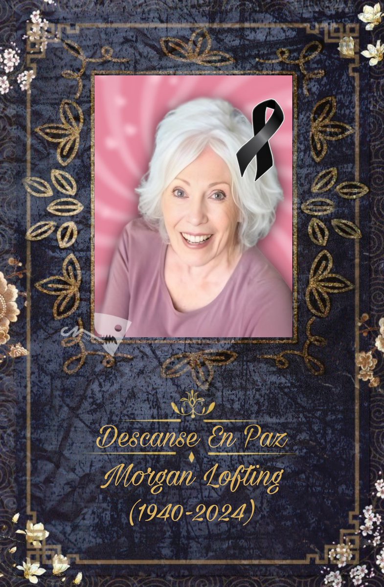 nathzzi's tweet photo. Morgan Lofting (1940-2024) 🇺🇸
Falleció la actriz de voz estadounidense Morgan Lofting a los 84 años de edad
Descanse en Paz Morgan Lofting (01/11/24) #MorganLofting #actrizDeVoz #noticias #nathzzi #RIP #QEPD #DEP #news #EstadosUnidos #SpiderMan #TotalRecall #Baronesa #GIJoe https://t.co/e7JiNtbfAj