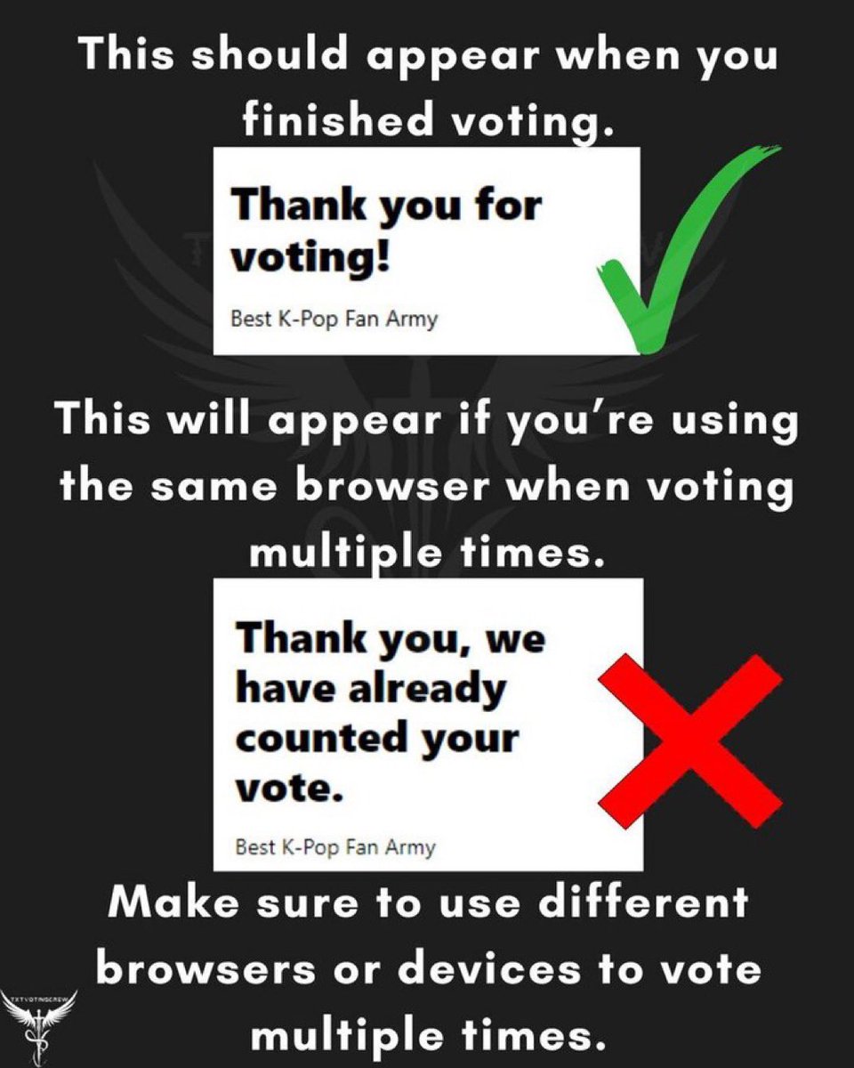NINUNINUNINUNINUNINUNINU AYO PANIK DAN SEBARKAN🚨🚨🚨

yg dibawah dah mulai sadar dan lagi ngegas bgt votingnya jadi moa jangan mau kalah. GAP SAMA 1st place udh kurang dr 10% omoo gas terus 🔥

make sure votenya udah bener ya. yg mau tau cara vote berkali2 dan kehitung please dm