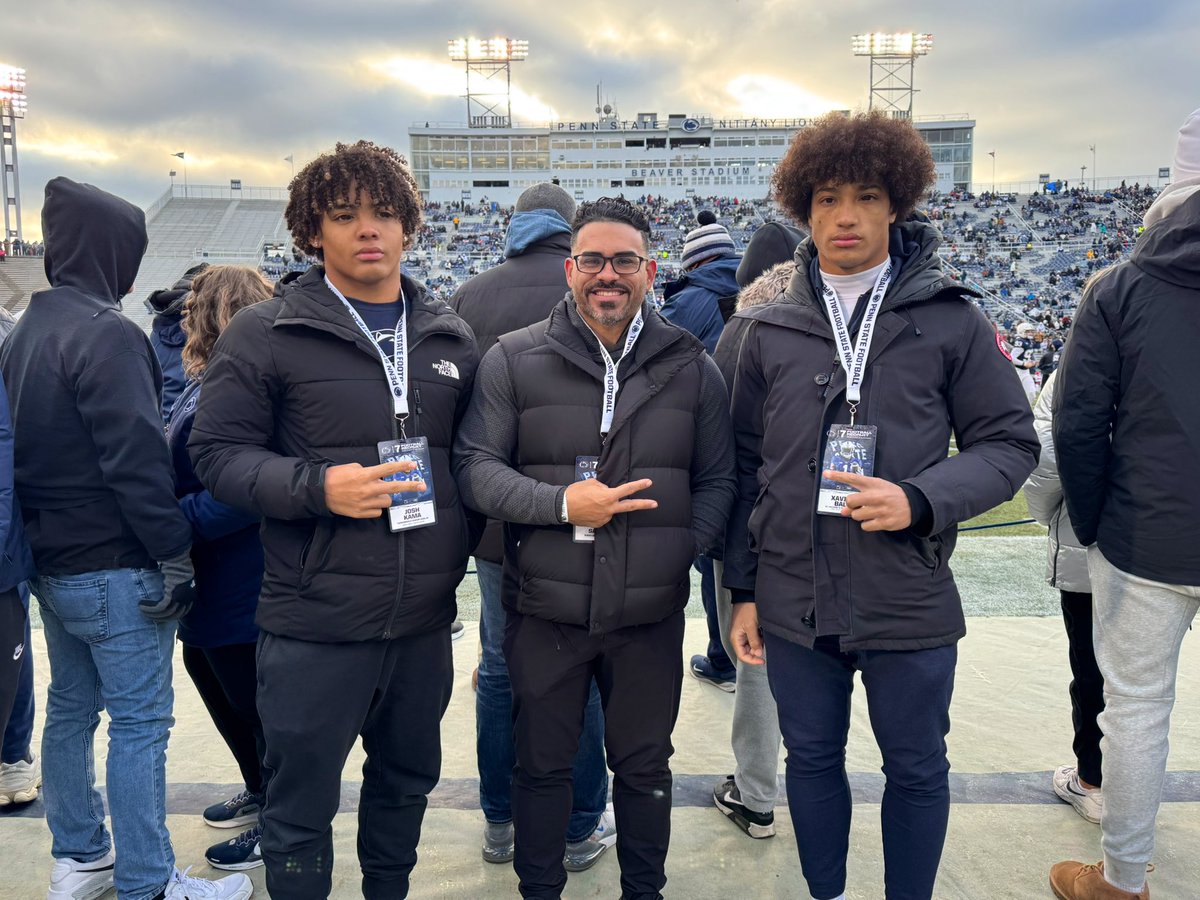 Had a great time and experience <a href="/psufootball/">Penn State Football</a> thank you to @CoachAhmadPSU <a href="/calebtyler_psu/">Caleb Tyler</a> <a href="/coachjfranklin/">James Franklin</a> <a href="/coachseider/">Ja’Juan Seider</a> The work is going to be different this offseason. <a href="/StAnthonysFB/">Friar Football</a> <a href="/RyanSnyderOn3/">Ryan Snyder</a> <a href="/adamgorney/">Adam Gorney</a> <a href="/RivalsFriedman/">Adam Friedman</a> <a href="/TheUCReport/">Billy Tucker</a> <a href="/WRCoachVannucci/">Mike Vannucci</a> <a href="/JoeMento/">Joe Mento</a> <a href="/AWilliamsUSA/">Anthony Williams</a>