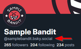 Sample Bandit tweet media