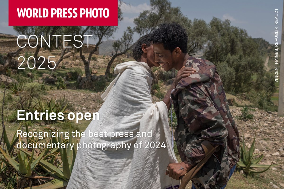 📣 The #WPPh2025 Contest is now open for entries!

Free to enter and open to all professional photographers working in the field of photojournalism and/or documentary photography.

Have your work showcased to a global audience - enter now: worldpressphoto.org/contest/2025