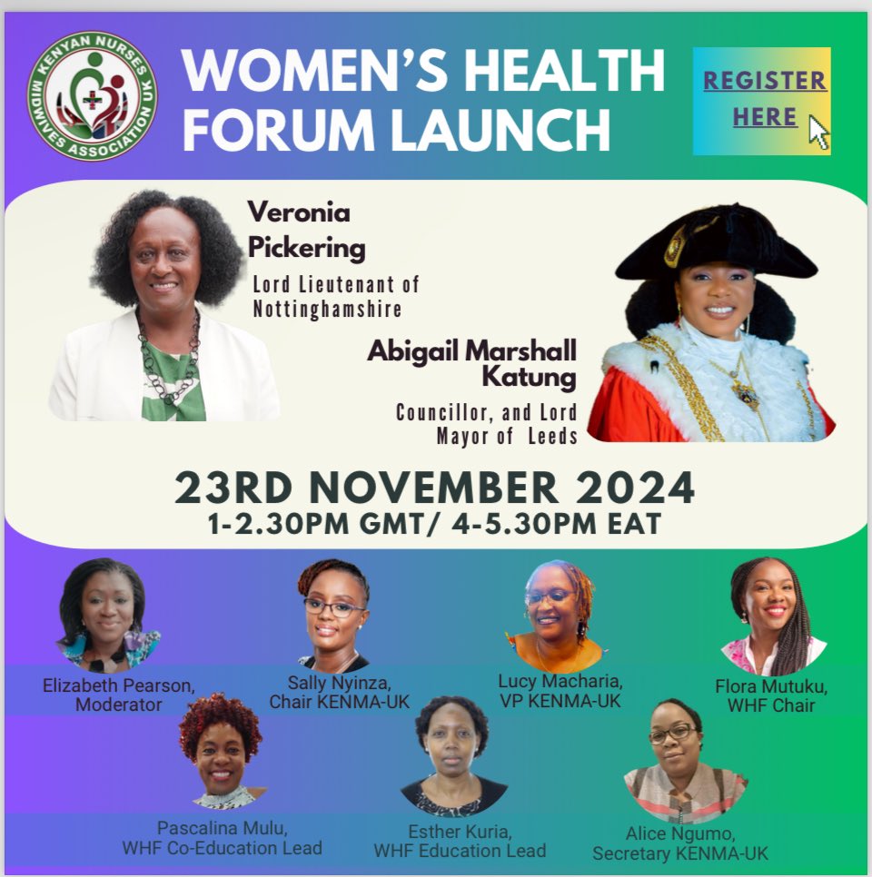 Sally Nyinza RN Msc/Bsc (@kijokijo1) on Twitter photo This week has been eventful. Women’s health Forum Launched, attended <a href="/BINA_UK/">BINA (British Indian Nurses Association)</a> conference, Met Kenya high commissioner Amb Catherine Karemu <a href="/KenyaMissionUK/">Kenya in UK 🇰🇪🇬🇧</a>, met the Lord Lieutenant of Nottinghamshire Veronica Pickering with Kenyans in academia! All outputs and impact to <a href="/kenma_uk/">KENMA - Kenyan Nurses And Midwives Association-UK</a> This week has been eventful. Women’s health Forum Launched, attended <a href="/BINA_UK/">BINA (British Indian Nurses Association)</a> conference, Met Kenya high commissioner Amb Catherine Karemu <a href="/KenyaMissionUK/">Kenya in UK 🇰🇪🇬🇧</a>, met the Lord Lieutenant of Nottinghamshire Veronica Pickering with Kenyans in academia! All outputs and impact to <a href="/kenma_uk/">KENMA - Kenyan Nurses And Midwives Association-UK</a>