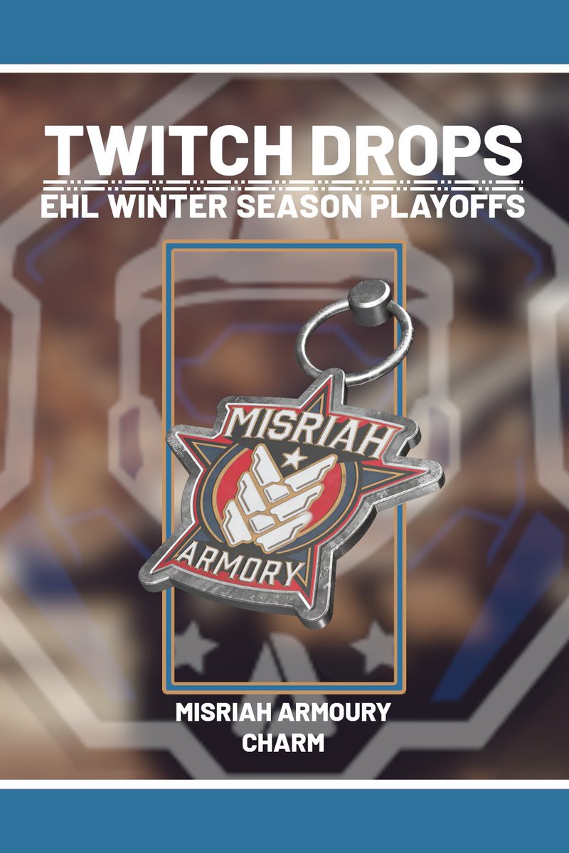 We are LIVE 🔴 EHL Winter Playoffs!

🎁Misriah Armoury Charm 
🏆Legendary EU Players battle it out!
⤵️Bracket &amp; Stream Link Below

First up we have <a href="/ESSynical/">Synical</a> Vs #Lupalentää ⚔️
