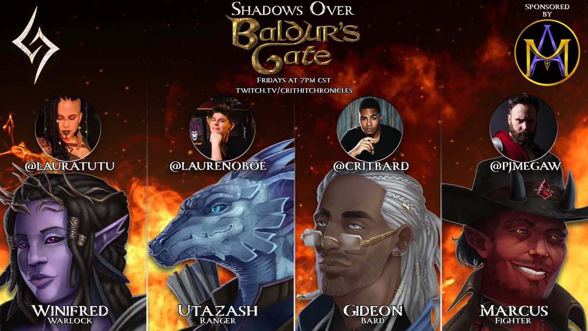 P.J. Megaw 🔜 NOIRVEL (@pjmegaw) on Twitter photo Still thinking about this week’s Shadows Over Baldur’s Gate and what an amazing experience it was. To perform in such a space and just to be playing with great people that week and all the weeks before it. Thank you <a href="/CritHitChron/">Crit Hit Chronicles</a> <a href="/_LauraTutu/">Laura Tutu is on 🧵 & 🟦☁️</a> <a href="/OboeLauren/">Lauren (Oboe) Urban</a> and @QR0WNTV Still thinking about this week’s Shadows Over Baldur’s Gate and what an amazing experience it was. To perform in such a space and just to be playing with great people that week and all the weeks before it. Thank you <a href="/CritHitChron/">Crit Hit Chronicles</a> <a href="/_LauraTutu/">Laura Tutu is on 🧵 & 🟦☁️</a> <a href="/OboeLauren/">Lauren (Oboe) Urban</a> and @QR0WNTV