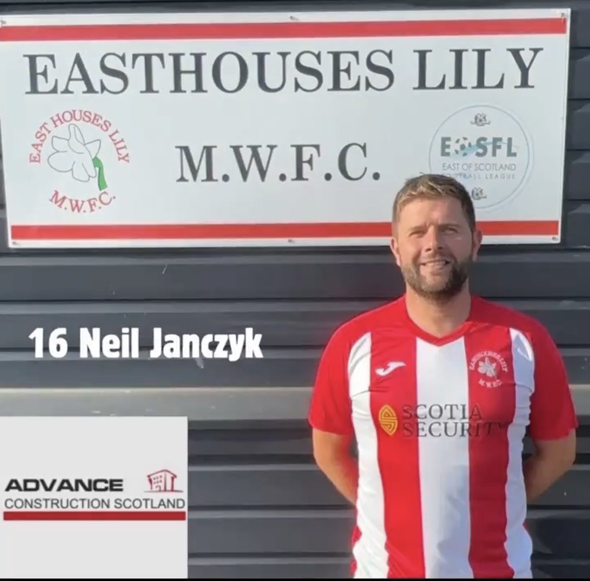 EasthousesLily's tweet image. Yesterday result 

Burntisland shipyard 0 Easthouses Lily 2 

Goals 

@LoganImrie ⚽️
@neiljanczyk ⚽️ 

Your Scotia Security Man of the match yesterday was 

@Lewissives01 

Next week we are going over the bridge again to face @KSHJFC13 

Cmon on the lily 🇦🇹🏠