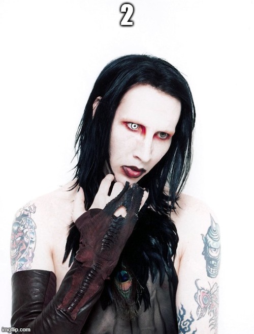 Goretober13's tweet photo. Pick a number and choose which hairstyle on Manson you prefer!.😍😈🌹#marilynmanson
*Manson rocks any hair styles..from #ACS to #AUOG* https://t.co/hL19mwLZuw