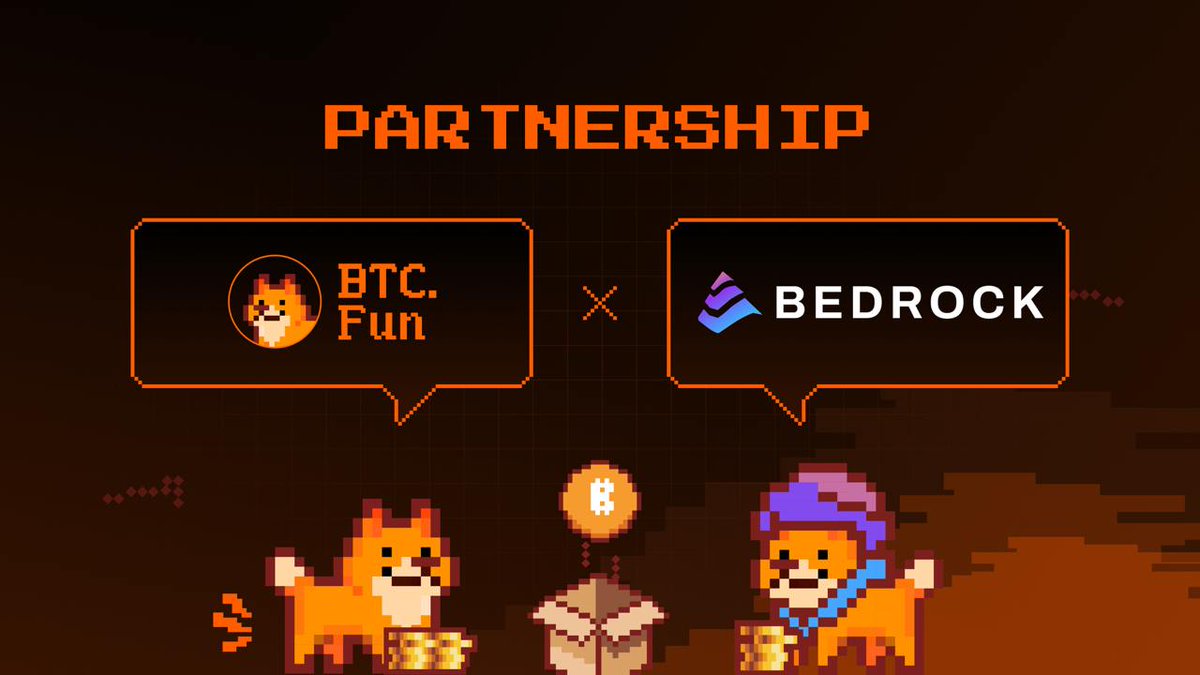 BTC.Fun (@btcdotfun) on Twitter photo Welcome <a href="/Bedrock_DeFi/">Bedrock | BR is LIVE</a> to the Party🎉
💃Join us for some fun:
- Follow <a href="/btcdotfun/">BTC.Fun</a> and <a href="/Bedrock_DeFi/">Bedrock | BR is LIVE</a>
- Like and QRT this tweet
🎁Prizes:
- 10,000 $PARTY x 10
- 5,000 BedRock Diamonds x 10 Welcome <a href="/Bedrock_DeFi/">Bedrock | BR is LIVE</a> to the Party🎉
💃Join us for some fun:
- Follow <a href="/btcdotfun/">BTC.Fun</a> and <a href="/Bedrock_DeFi/">Bedrock | BR is LIVE</a>
- Like and QRT this tweet
🎁Prizes:
- 10,000 $PARTY x 10
- 5,000 BedRock Diamonds x 10