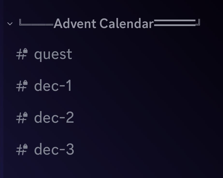 Yay it’s December 1st 🎅

Time to start a daily Advent Calendar Giveaway 🎄

Each day a new giveaway will be posted, with how to enter 🌟

Entries to be submitted in the <a href="/FunApes_NFT/">Fun Apes</a> discord ☃️

Completing the Advent Calendar Quest will open a secret channel…🎁

#FunApesNFT 🫶