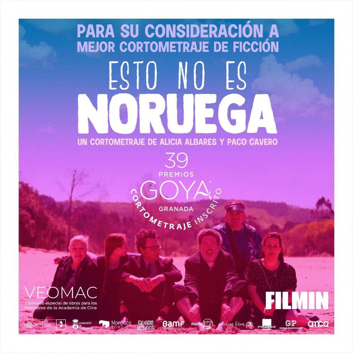 Pues eso! En Veomac Y @filmin!!! Servidora celebrando funeral en #estonoesnoruega 🫶🏻🎞️