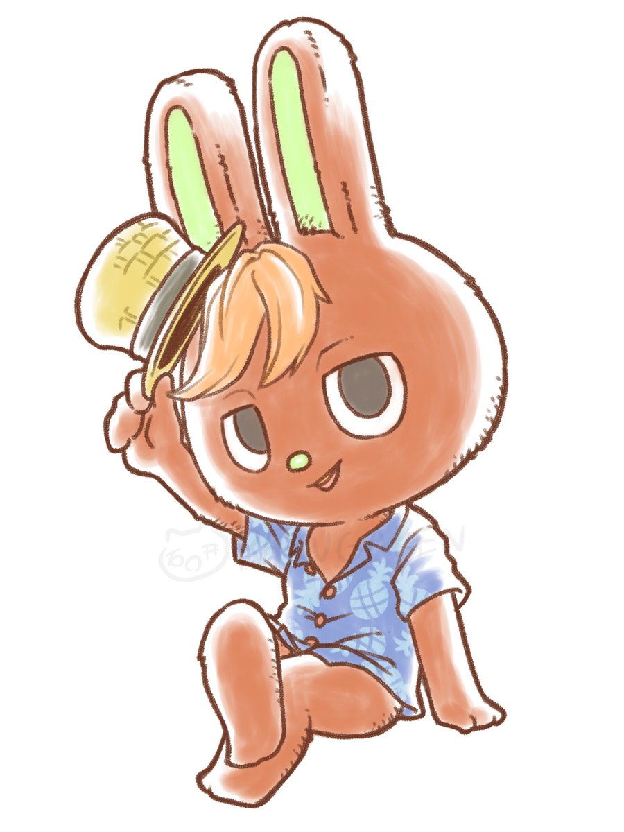 「うさぎ男子ズ 」|研のイラスト