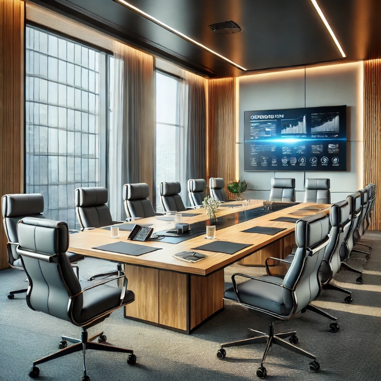 office1_wisdom's tweet image. Transform your office meetings into productive sessions! A well-equipped conference room sets the tone for collaboration and creativity. From sleek designs to advanced tech, let your meeting space inspire success. #OfficeLife #ConferenceRoom #WorkplaceInnovation