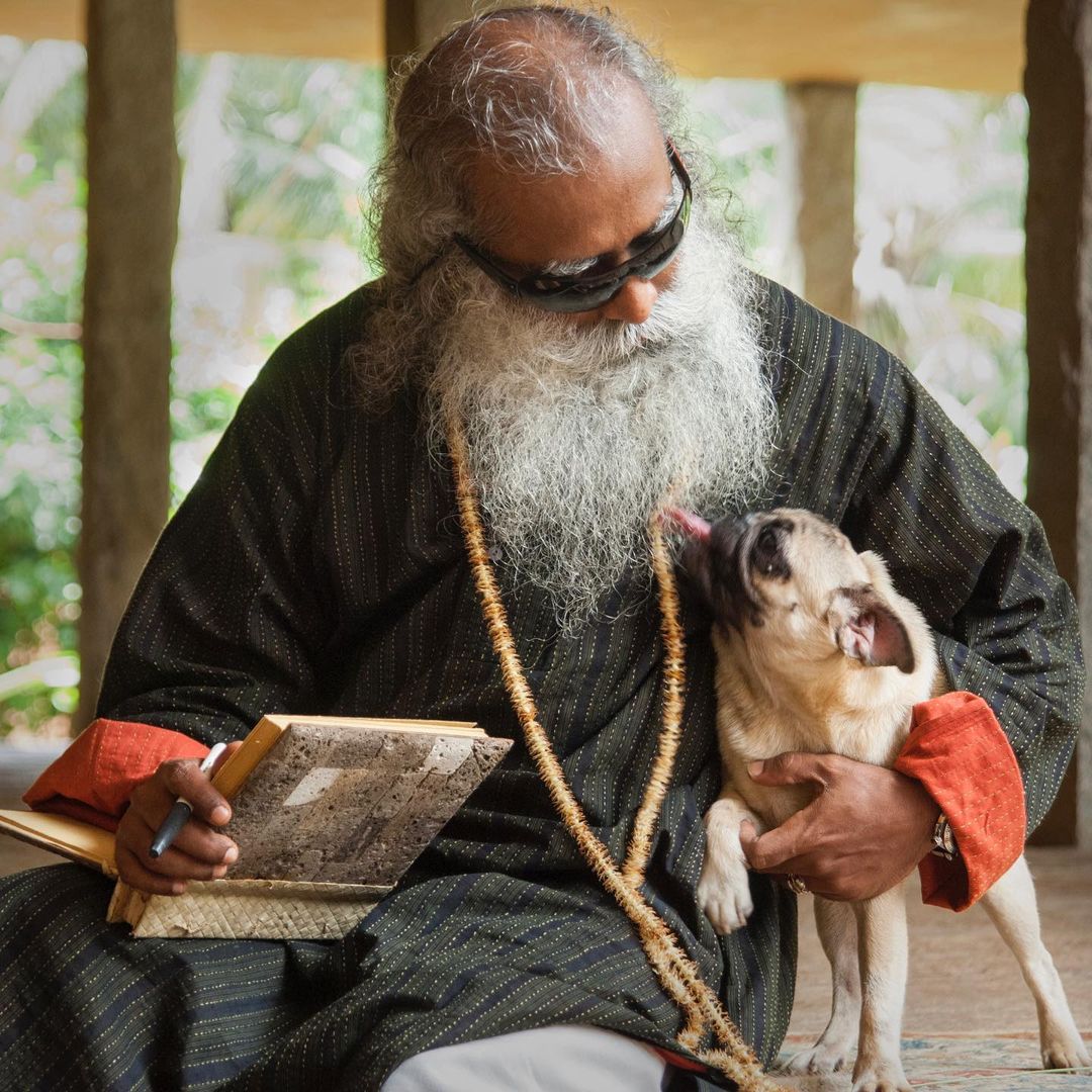 withsadhguru's tweet photo. I don’t even pass an opinion on my dogs…

“The moment you form an opinion about someone or something, you cannot mingle in abandon, and that means you cannot experience anything or anyone but only soak in your own opinions. Opinions are like cataracts upon the eyes - definitely not for someone who is looking to enhance his perception or vision.” @SadhguruJV