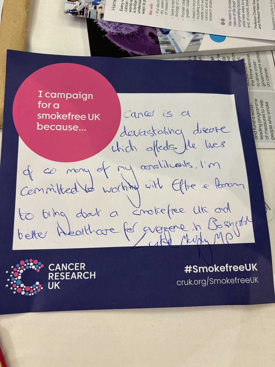 Poonam Gurung (@poonamguru68023) on Twitter photo Effie Blankson and I had a great day for the good cause. Grateful to Effie for helping me as I was struggling with my ankle. Thank you to our MP <a href="/LukeMLabour/">Luke Murphy MP</a> for supporting the passing of the tobacco & vapes bill in Parliament.
Together we will beat cancer Effie Blankson and I had a great day for the good cause. Grateful to Effie for helping me as I was struggling with my ankle. Thank you to our MP <a href="/LukeMLabour/">Luke Murphy MP</a> for supporting the passing of the tobacco & vapes bill in Parliament.
Together we will beat cancer