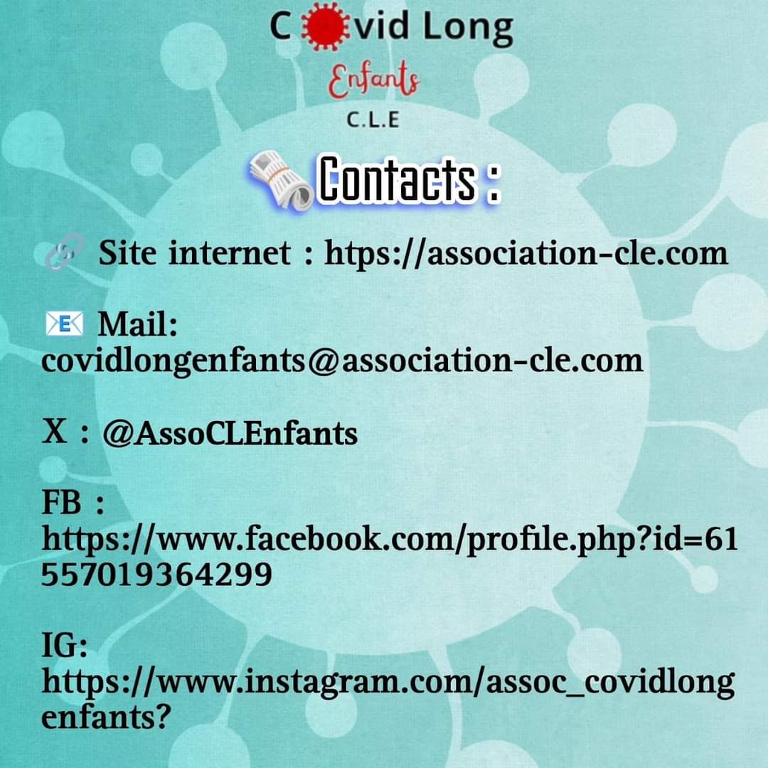 Message 1/2
Dans le cadre du Nikon film festival  on réalise un court-métrage  montrant le covid long chez l'enfant.
A la fin du court-métrage il y aura des photos
 d 'enfants covid long avec  ( prénom , âge, nombre de jours de  covid long etc)
<a href="/Ecole_Oubliee/">Ecole et Familles Oubliées 🐝</a> 
<a href="/MillionsMissgFr/">Millions Missing France</a>