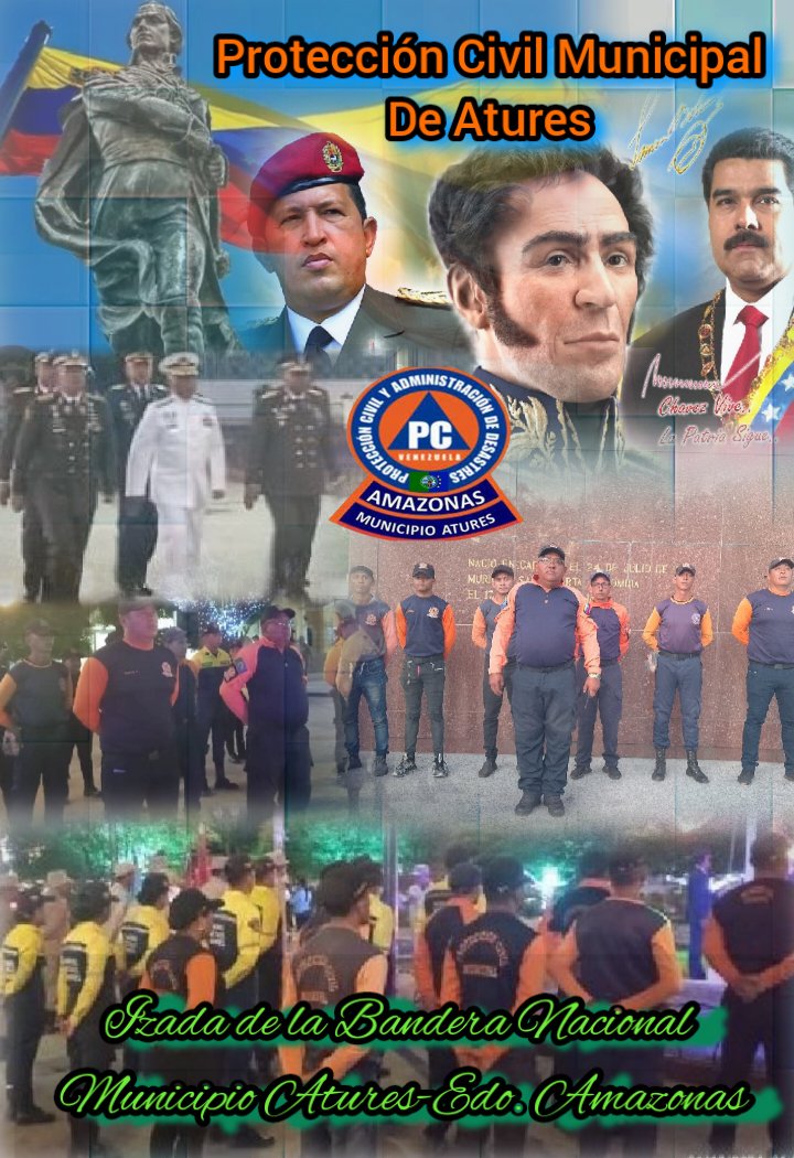#01Dic.//🇻🇪📸👷Se llevó a cabo La Izada de la Bandera Nacional en la Plaza Bolívar del Municipio Atures, Estado Amazonas.  La ceremonia, que evocó sentimientos de unidad, orgullo y patriotismo, fue un homenaje a la historia y a los próceres de la independencia.