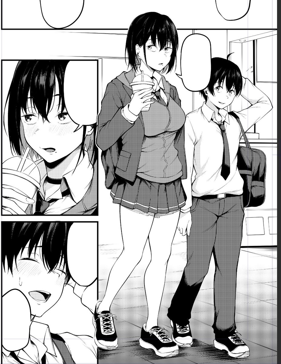 新作のヒロイン&彼氏(NTR展開あり) 