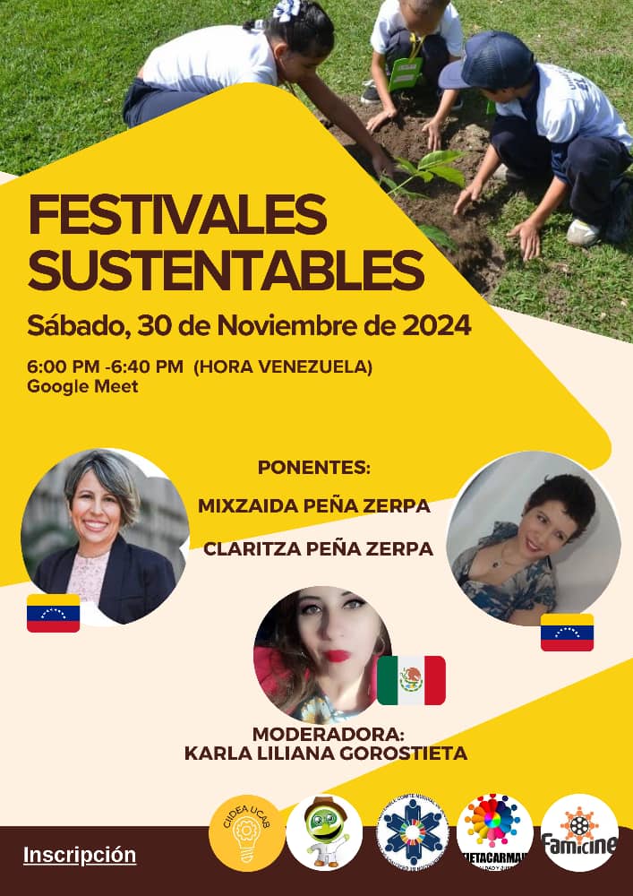 festiverd_'s tweet photo. Festivales Sustentables

#ComiteMundiaSeguimientoImplementacionODS 

@festiverd_- Festival Internacional de Cine y Vídeo Verde de Venezuela 

#Eventos2024 #Sábado #evento #festiverd #Venezuela #festival #cinematografia #Mexico #Ecuador #sustentable #sostenibilidad #ODS https://t.co/YG2JjDWoDa