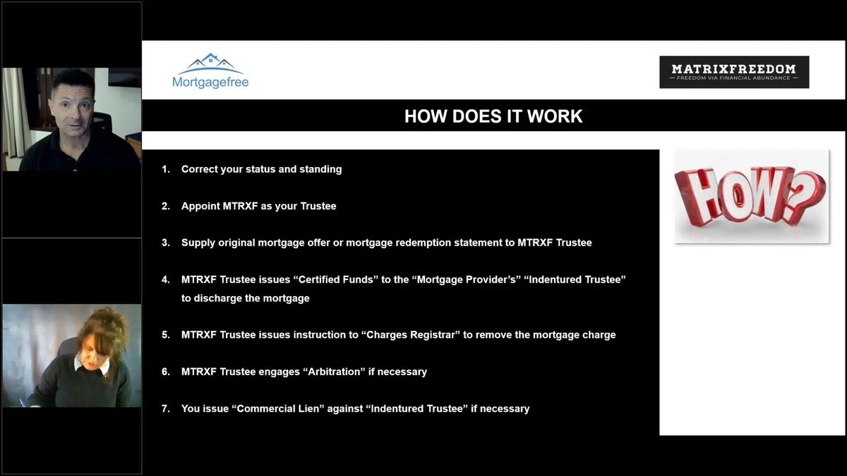DanNeidle's tweet photo. It's all "sovereign citizen"  inspired nonsense  - a conspiracy theory that there are hidden legal and financial truths that can make you rich. That's been going round the internet for years - these people have monetised it: you pay them 1% of the debt you want to "disappear". https://t.co/CrpiFd4FLt