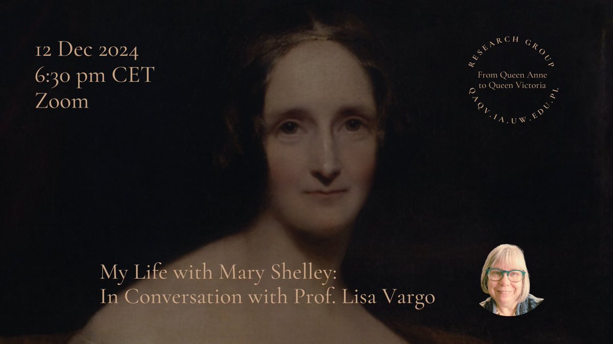 #MaryShelley fans, save the date for this one! qaqv.ia.uw.edu.pl/varia/