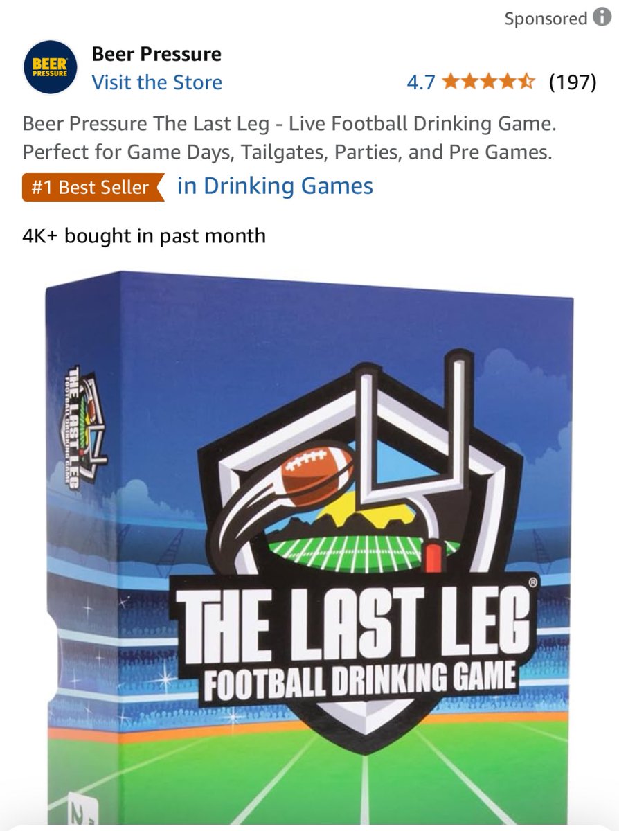 Back to #1 best seller in drinking games🍻🔥