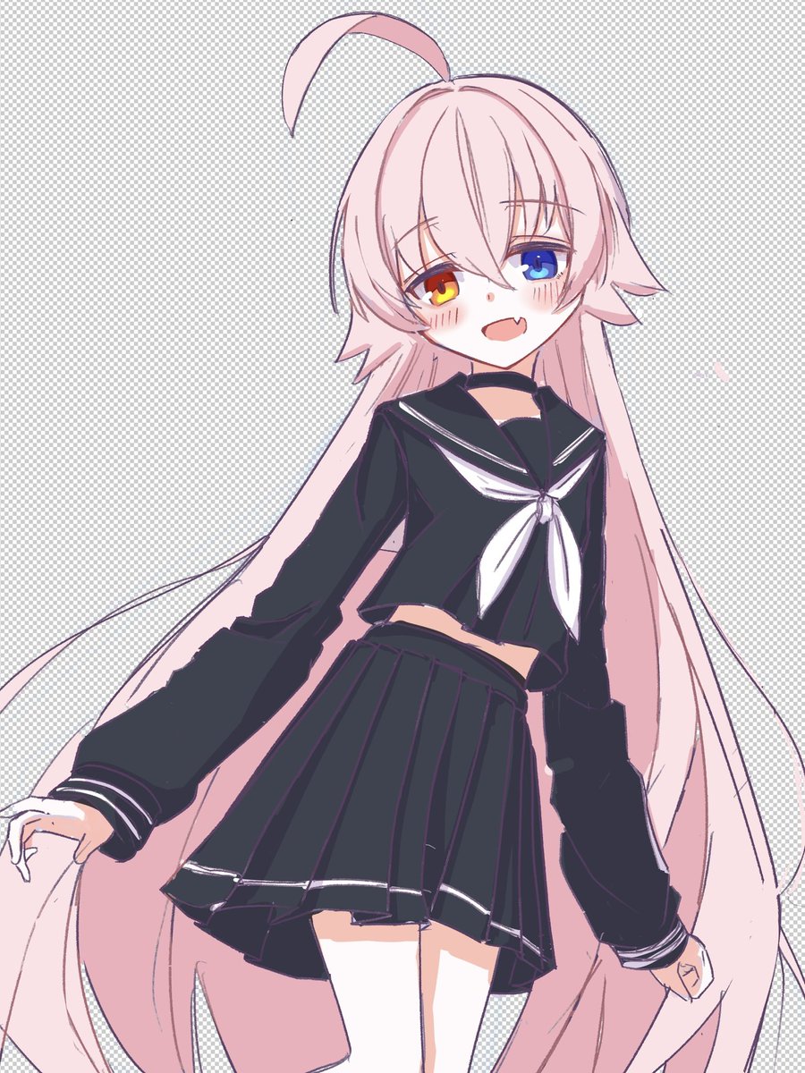 ホシノ(ブルーアーカイブ) 「ラフ 」|伊富緑色　サンアカ2 No.3お疲れ様でした。のイラスト
