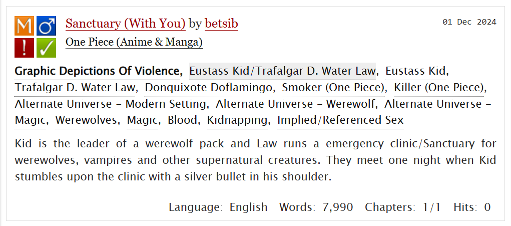 My contribution to <a href="/KidLawZine/">Headliners: A KidLaw Fanzine</a> 's Headliners Zine! Thank you so much for letting me be a part of this project, I had a blast writing this! #kidlaw 

archiveofourown.org/works/60887557