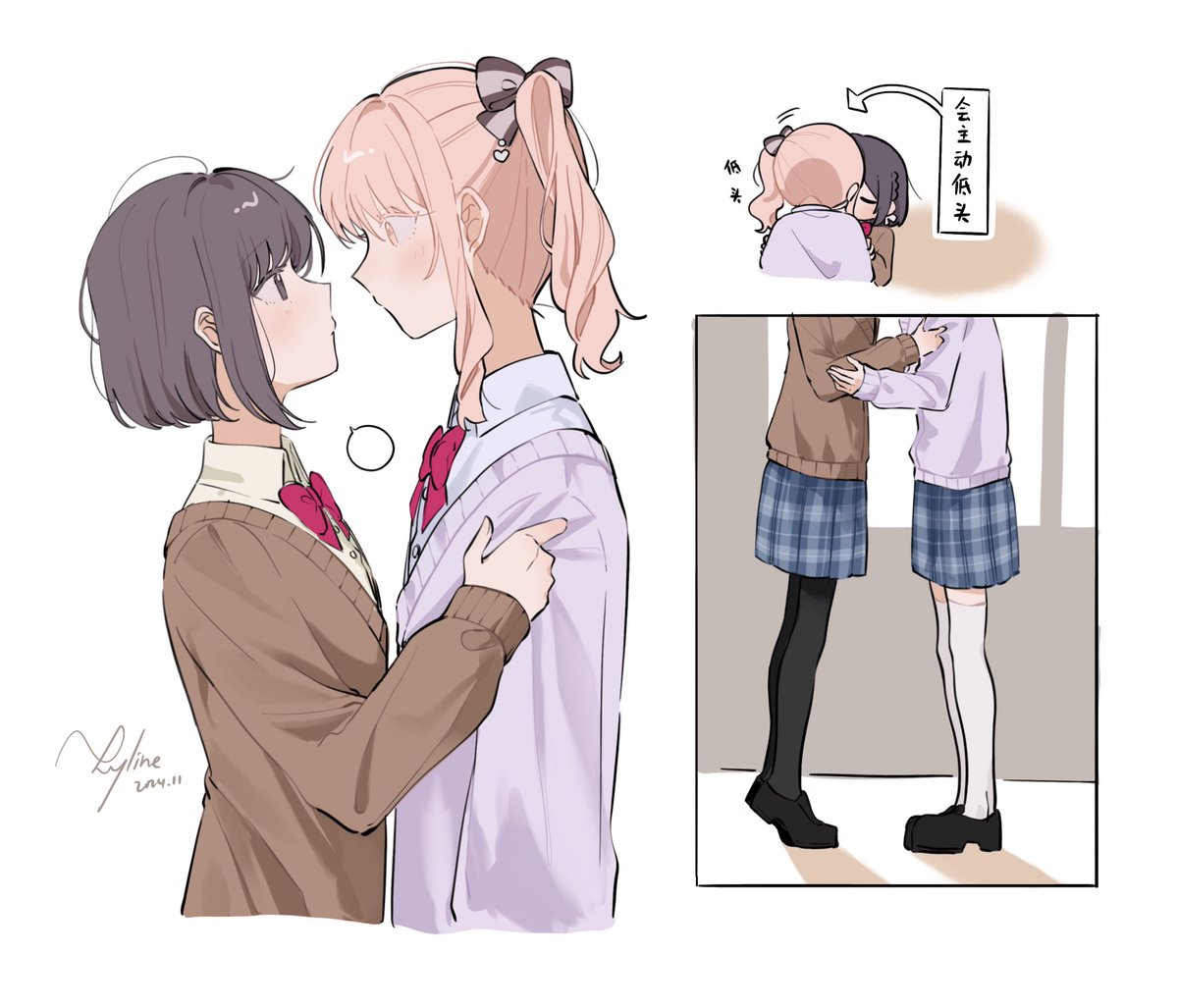 5ky1ine_'s tweet photo. 乖巧小猫和欠揍小猫！（？ https://t.co/RRVTjDFBn7