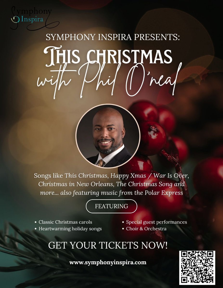 BlackOrpheus06's tweet photo. I would like invite you to join us for an evening of uplifting music as we celebrate the holiday season. Your presence will make this occasion even more special. I look forward to seeing you there!

https://t.co/wAhEV7gGOZ https://t.co/HMgXSbLw2w