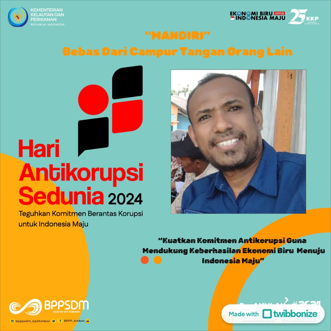 FerrySanamasse's tweet photo. Minggu (01/11), @FerrySanamasse, Luhkan Kota Tual, Hari Anti Korypsi Sedunia Tahun 2024

#GiatLuhkanSatminkalAmbon #KotaTual 
#luhlapor  
@bp3ambon
@puslatluhkp https://t.co/qQlEtTWMKk
