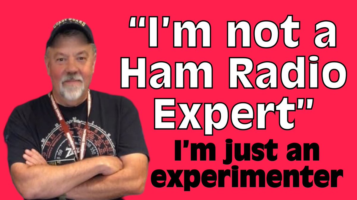 SaltyWaltHudson's tweet photo. Iβm Not a Ham Radio Expert https://t.co/skqmmfVVbw via @YouTube #hamradio #amateurradio #sadhams https://t.co/ID9fUa1oe4